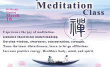 Serenity Meditation Class 2024 Zen